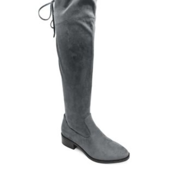 Lexi & Abbie "Jessa" Over-The-Knee Boots. Grey. Size 8 - Picture 1 of 1